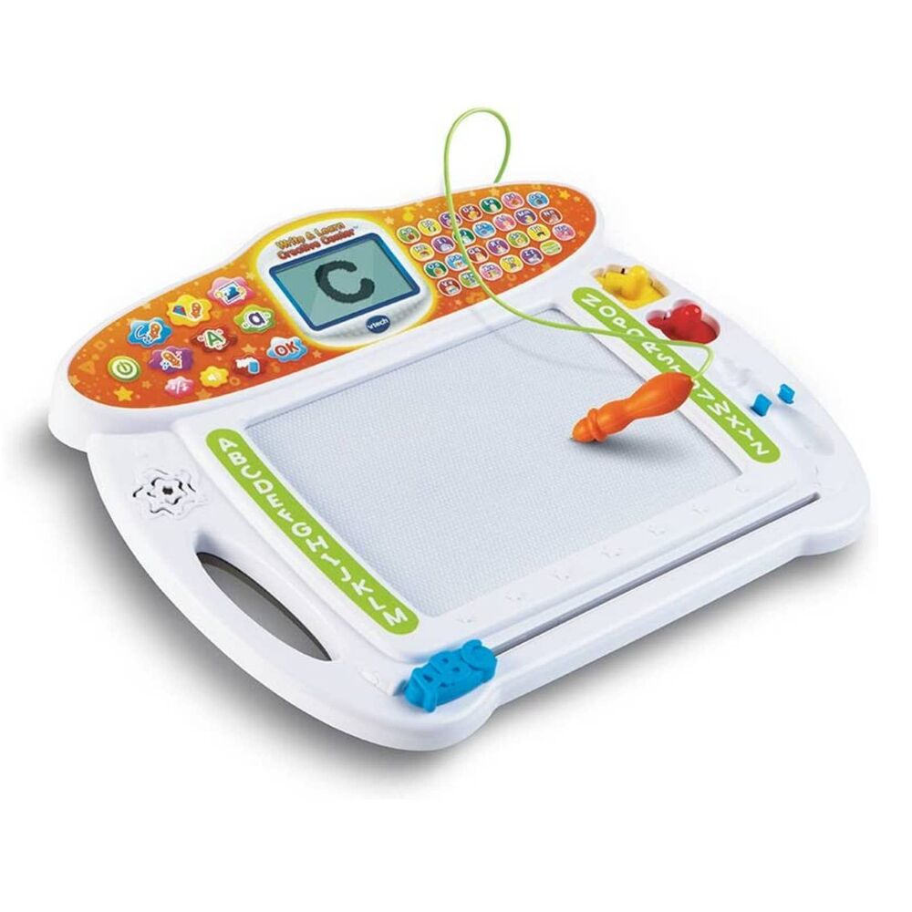 VTech Write and Learn Creative Center, White Stencils Stamps Educational